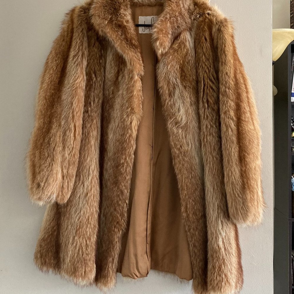 Jay Lennad - Vintage Real Red Fox Fur Jacket